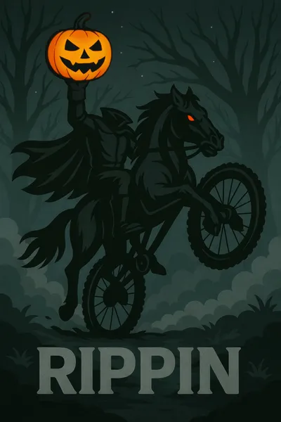 Headless Horseman Rippin Tee