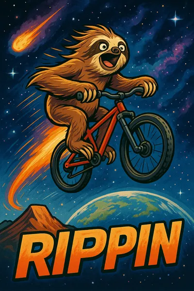 Sloth Rippin Tee